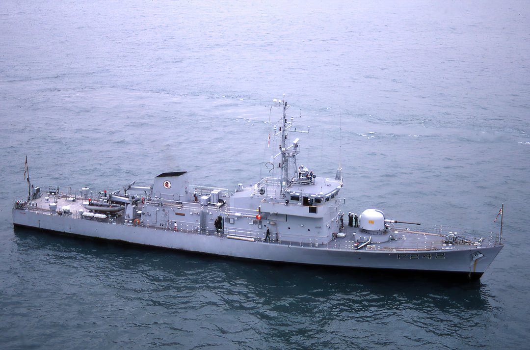 HMS Swallow P242 Royal Navy Peacock Class Patrol Vessel Photo Print or Framed Print - Hampshire Prints