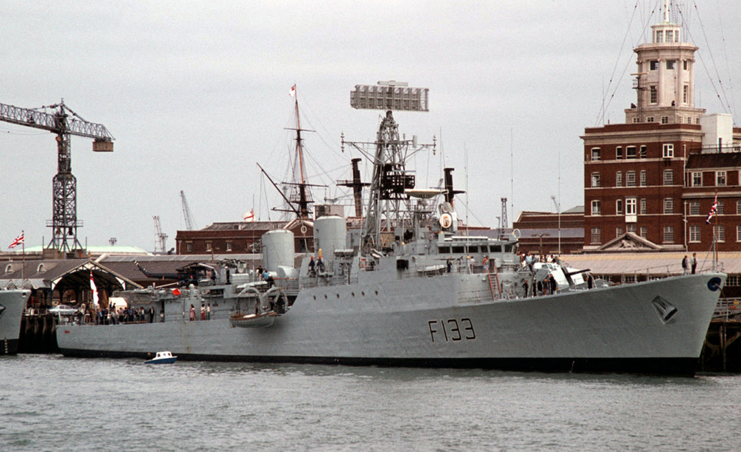 HMS Tartar F133 Royal Navy Tribal Class Frigate Photo Print or Framed Print - Hampshire Prints