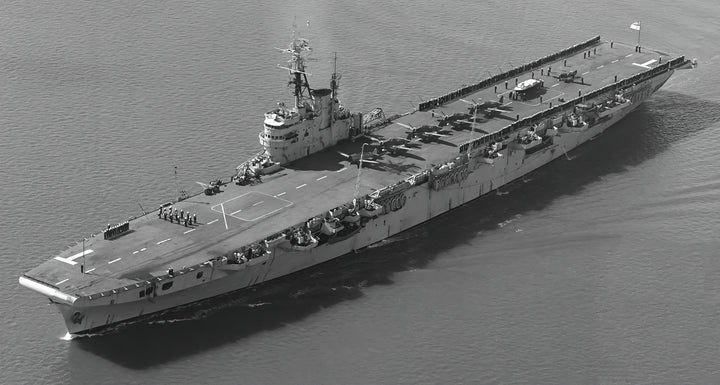 HMS Theseus R64 | Photo Print | Framed Print | Colossus Class | Aircraft Carrier | Royal Navy Hampshire Prints