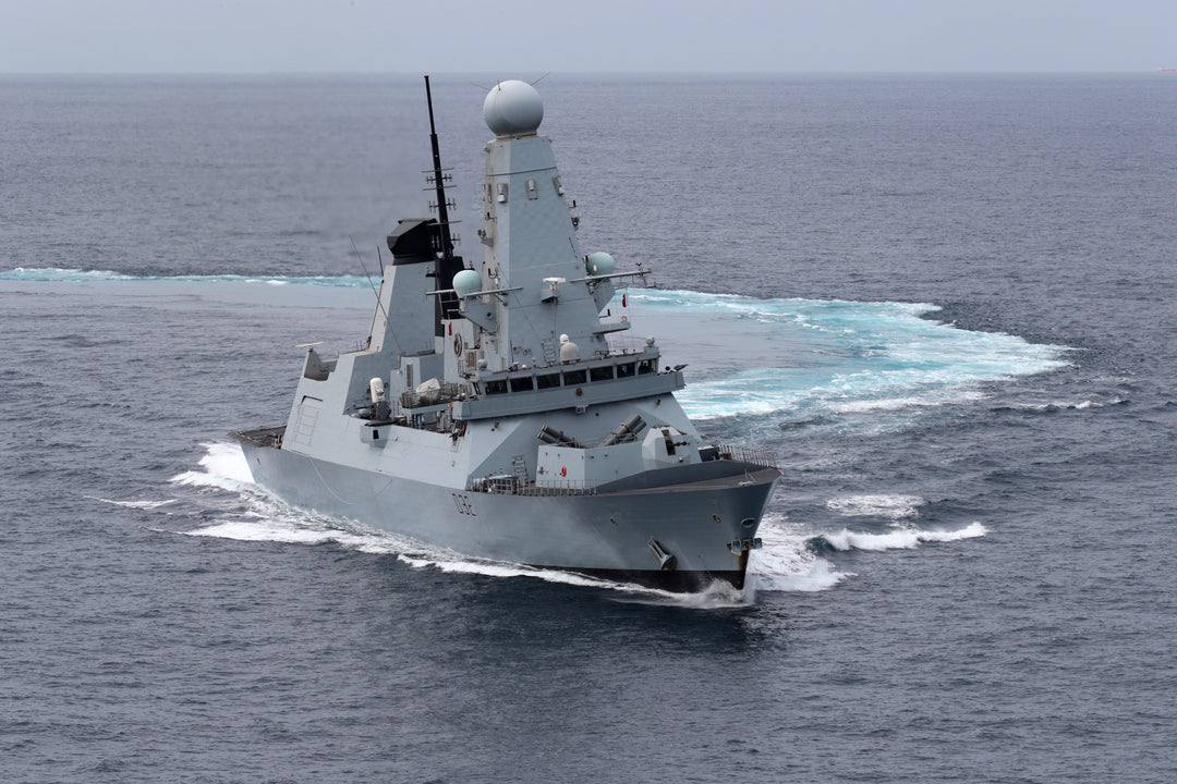 HMS Daring D32 | Photo Print | Framed Print | Poster | Type 45 | Destroyer | Royal Navy Hampshire Prints