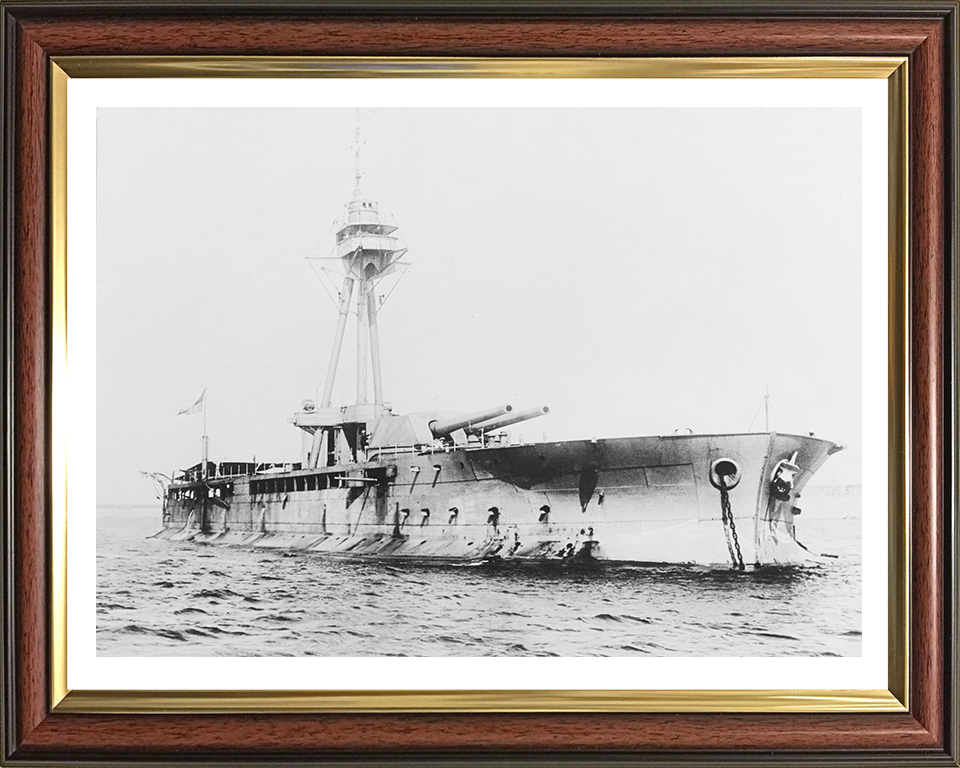 HMS Abercrombie (1915) Royal Navy Abercrombie class monitor Photo Print or Framed Print - Hampshire Prints