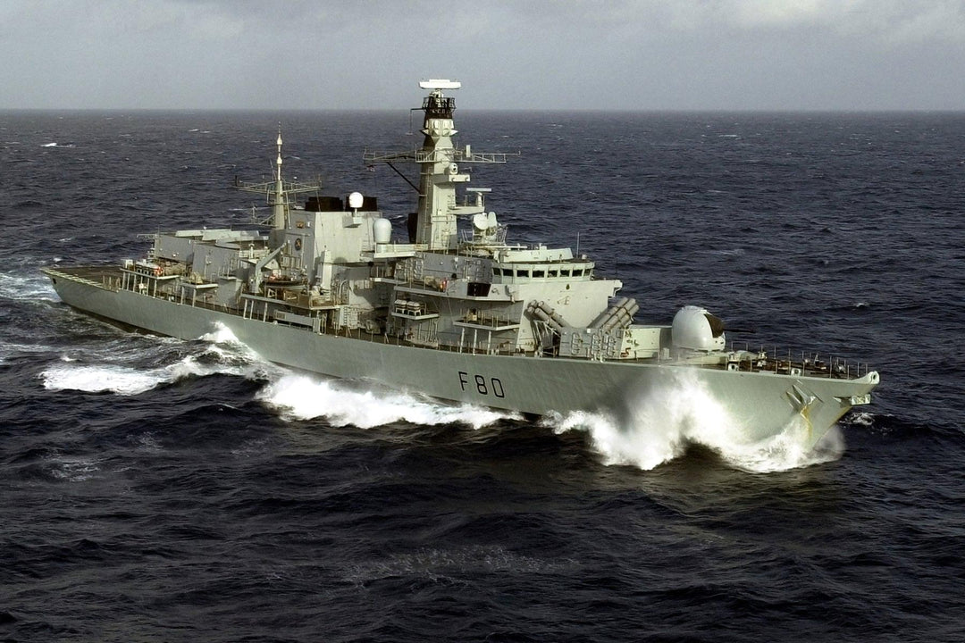 HMS Grafton F80 | Photo Print | Framed Print | Poster | Type 23 | Frigate | Royal Navy Hampshire Prints