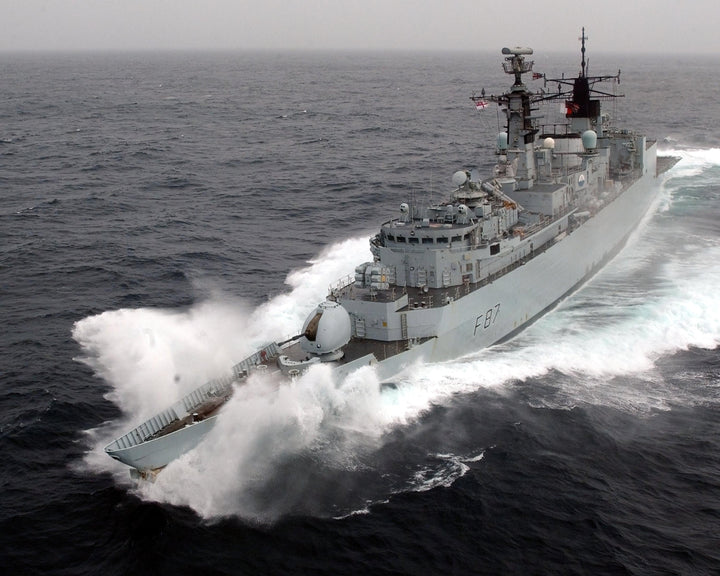 HMS Chatham F87 | Photo Print | Framed Print | Poster | Type 22 | Frigate | Royal Navy Hampshire Prints