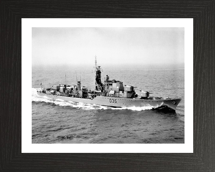 HMS Diamond D35 Royal Navy Daring class destroyer Photo Print or Framed Print - Hampshire Prints