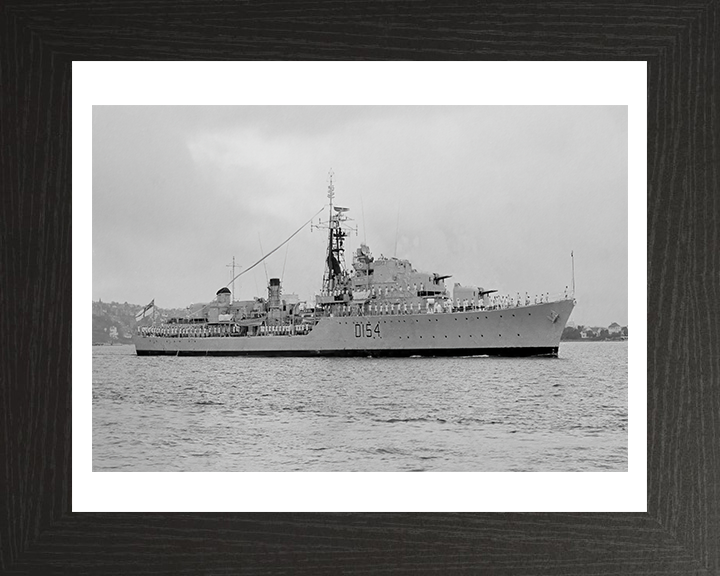 HMS Duchess D154 Royal Navy Daring class destroyer Photo Print or Framed Print - Hampshire Prints