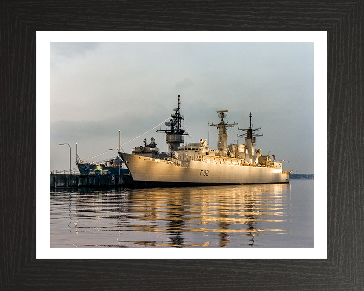 HMS Boxer F92 Royal Navy Type 22 Frigate Photo Print or Framed Print - Hampshire Prints