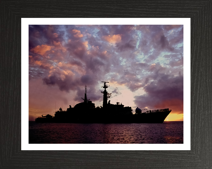 HMS Active F171 | Photo Print | Framed Print | Poster | Type 21 | Frigate | Royal Navy Hampshire Prints