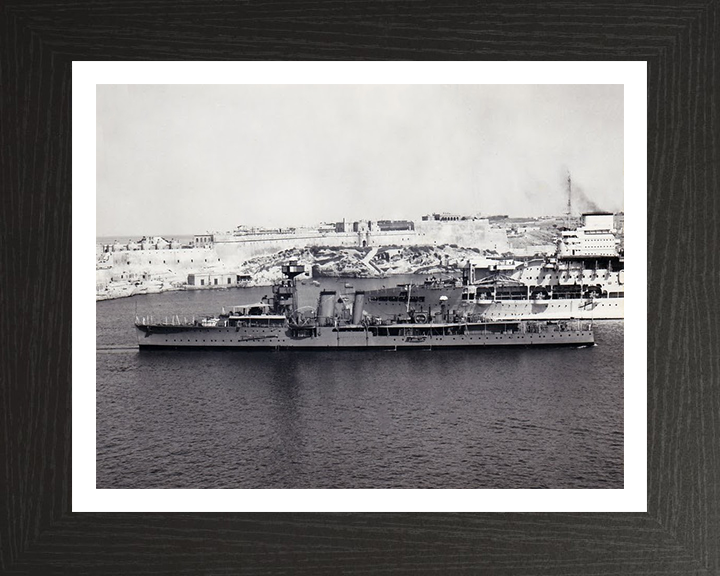 HMS Coventry D43 Royal Navy C class light cruiser Photo Print or Framed Photo Print - Hampshire Prints