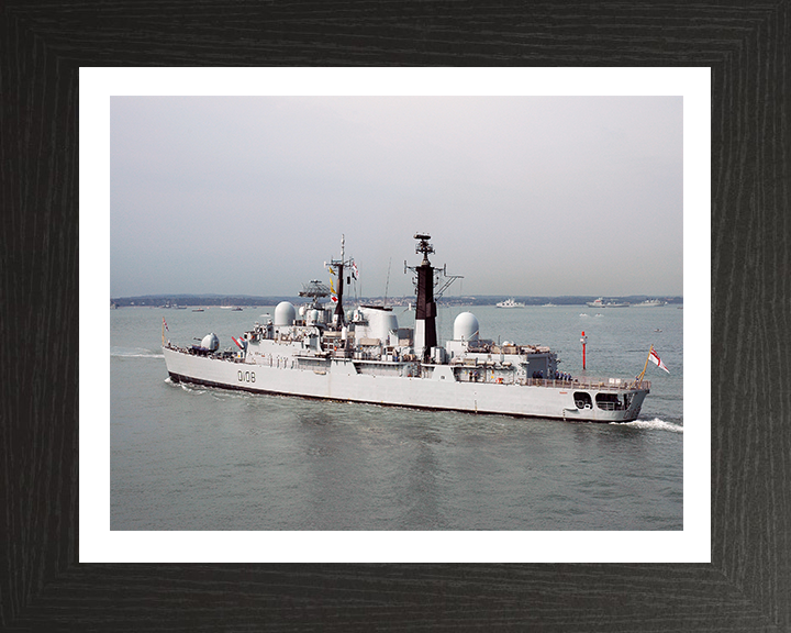 HMS Cardiff D108 Royal Navy Type 42 destroyer Photo Print or Framed Print - Hampshire Prints