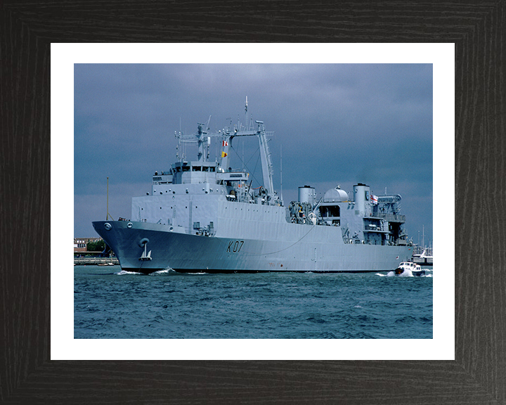 HMS Challenger K07 | Photo Print | Framed Print | Diving Support Vessel | Royal Navy Hampshire Prints