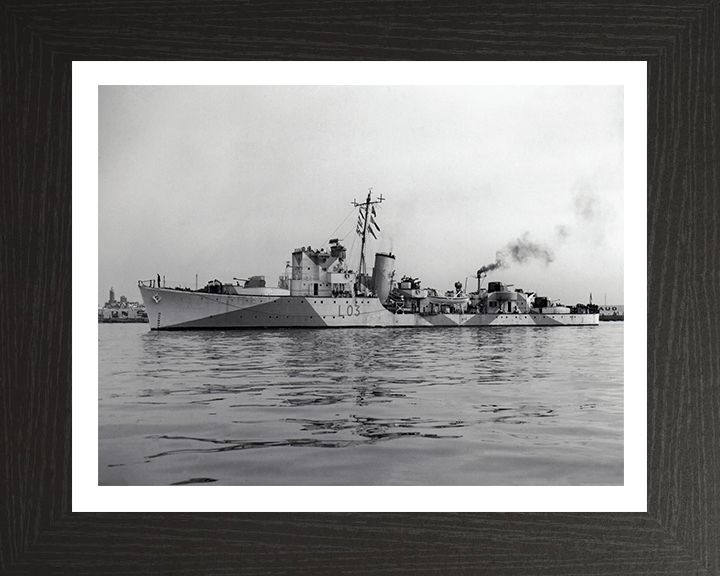 HMS Badsworth L03 | Photo Print | Framed Print | Hunt Class | Destroyer | Royal Navy Hampshire Prints