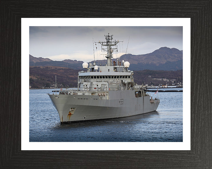 HMS Enterprise H88 | Photo Print | Framed Print | Hydrographic Survey Vessel | Royal Navy Hampshire Prints