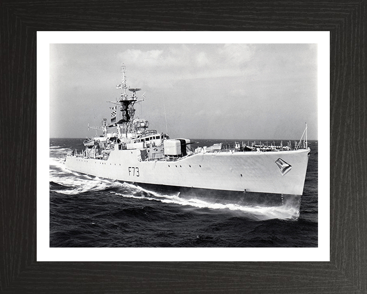 HMS Eastbourne F73 Royal Navy Whitby Class Frigate Photo Print or Framed Print - Hampshire Prints