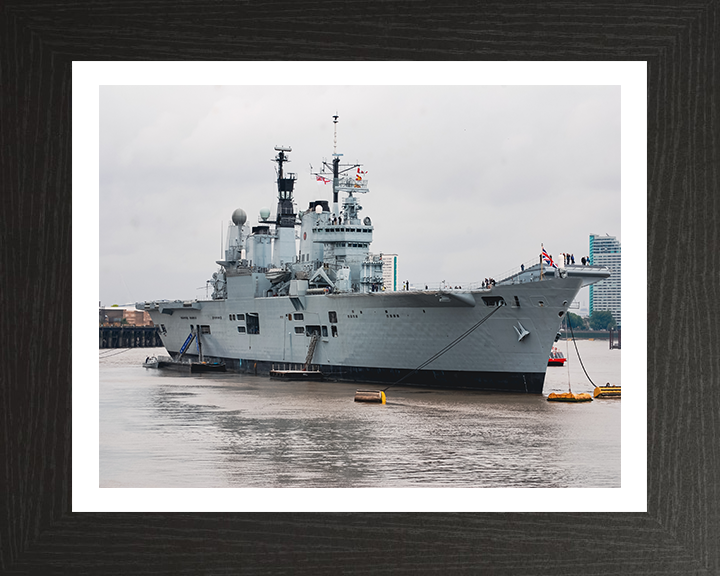 HMS Ark Royal R07 Royal Navy Invincible class aircraft carrier Photo Print or Framed Print - Hampshire Prints