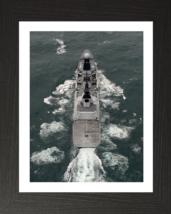 HMS Daring D32 Royal Navy type 45 Destroyer Photo Print or Framed Print - Hampshire Prints