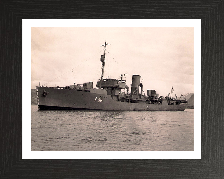 HMS Aubrietia K96 | Photo Print | Framed Print | Poster | Flower Class | Corvette | Royal Navy Hampshire Prints