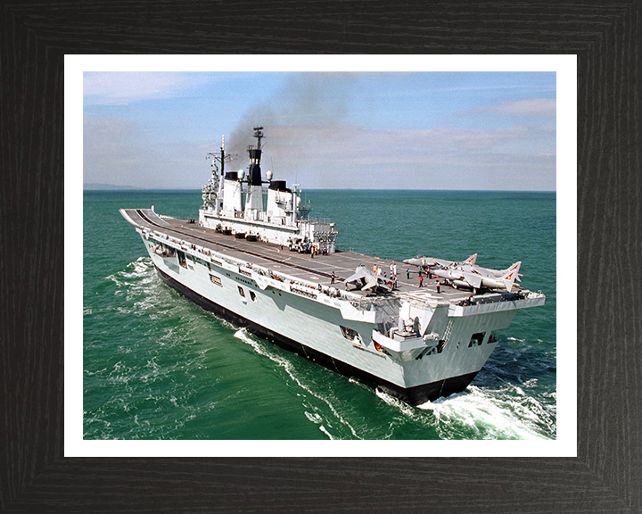 HMS Ark Royal R07 Royal Navy Invincible class aircraft carrier Photo Print or Framed Print - Hampshire Prints