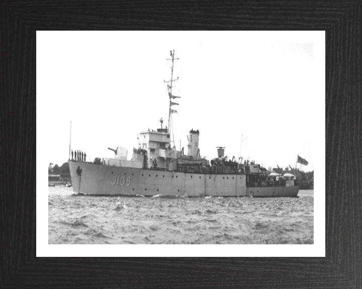 HMS Acute J106 | Photo Print | Framed Print | Algerine Class | Minesweeper | Royal Navy Hampshire Prints