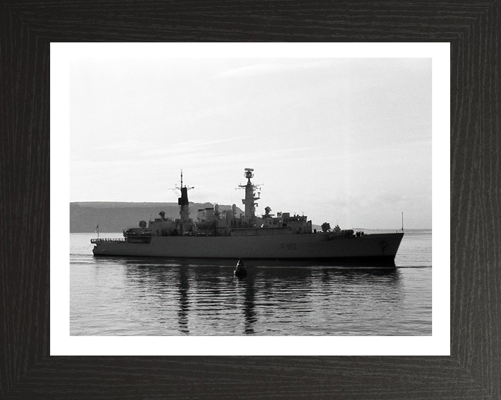 HMS Brilliant F90 Royal Navy Type 22 Frigate Photo Print or Framed Print - Hampshire Prints
