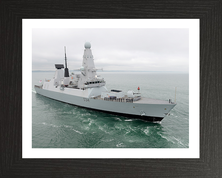 HMS Diamond D34 | Photo Print | Framed Print | Type 45 | Destroyer | Royal Navy Hampshire Prints