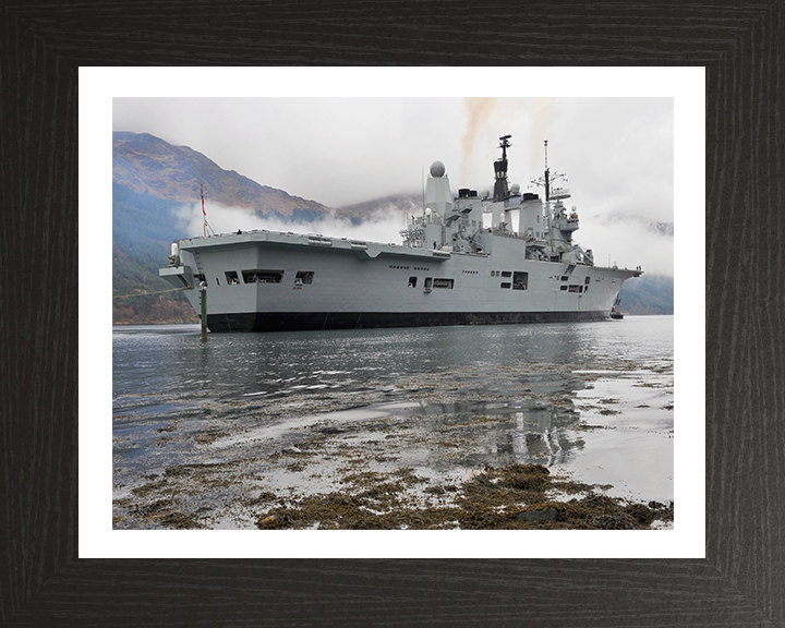 HMS Ark Royal R07 Royal Navy Invincible class aircraft carrier Photo Print or Framed Print - Hampshire Prints