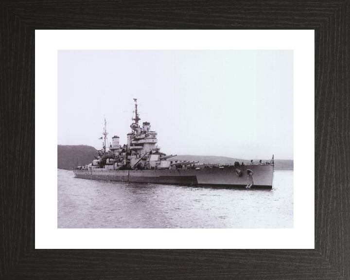 HMS Anson 79 | Photo Print | Framed Print | King George V Class | Battleship | Royal Navy Hampshire Prints