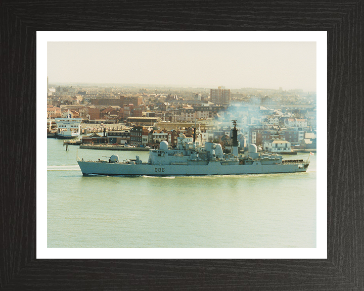 HMS Birmingham D86 Royal Navy Type 42 destroyer Photo Print or Framed Print - Hampshire Prints