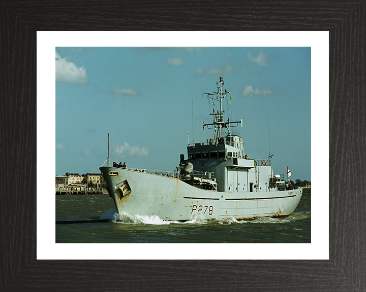 HMS Alderney P278 | Photo Print | Framed Print | Island Class | Patrol Vessel | Royal Navy Hampshire Prints