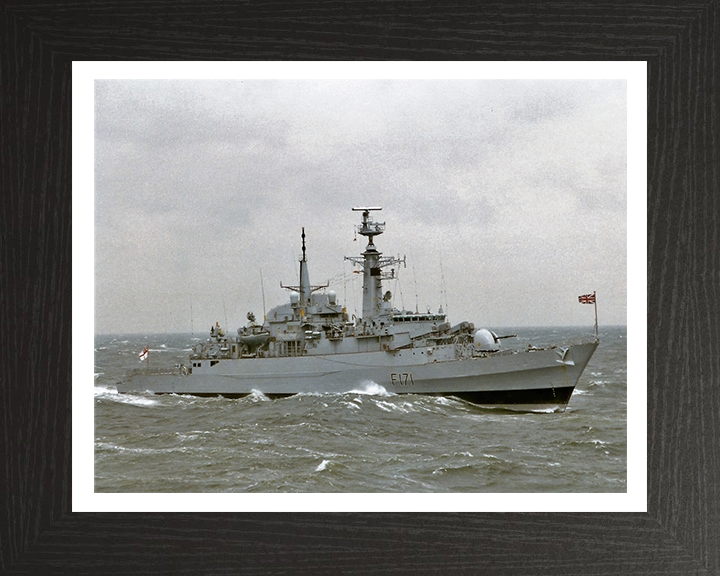 HMS Active F171 Royal Navy Type 21 frigate Photo Print or Framed Print - Hampshire Prints