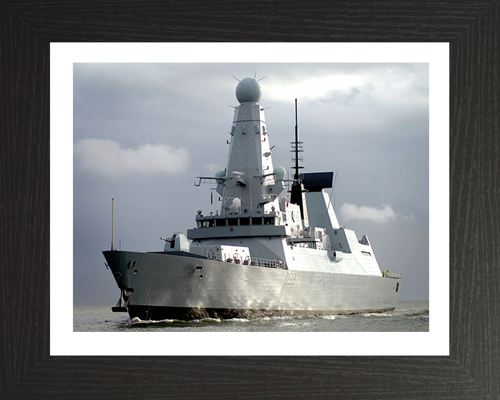 HMS Dauntless D33 Royal Navy type 45 Destroyer Photo Print or Framed Print - Hampshire Prints