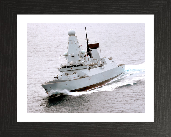 HMS Daring D32 Royal Navy Type 45 Destroyer Photo Print or Framed Print - Hampshire Prints