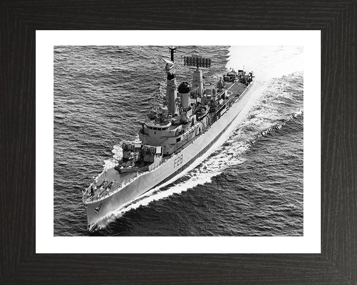 HMS Cleopatra F28 Royal Navy Leander class frigate Photo Print or Framed Print - Hampshire Prints