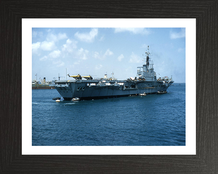 HMS Centaur R06 | Photo Print | Framed Print | Centaur Class | Fleet Carrier | Royal Navy Hampshire Prints