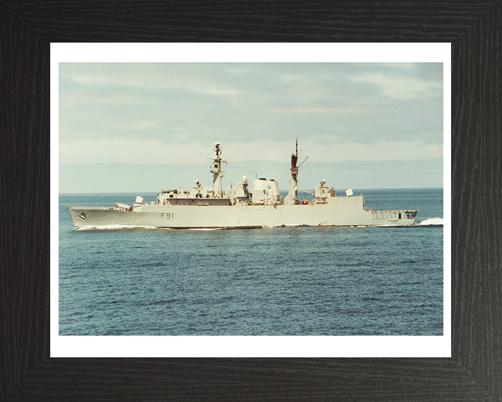 HMS Brazen F91 Royal Navy Type 22 frigate Photo Print or Framed Print - Hampshire Prints
