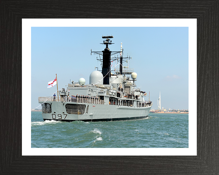 HMS Edinburgh D97 | Photo Print | Framed Print | Poster | Type 42 | Destroyer | Royal Navy Hampshire Prints