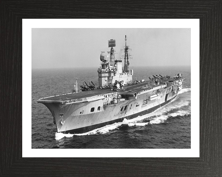 HMS Eagle R05 Royal Navy Audacious class aircraft carrier Photo Print or Framed Print - Hampshire Prints