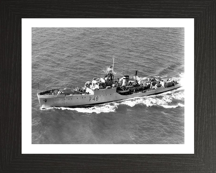 HMS Dundas F48 Royal Navy Blackwood class frigate Photo Print or Framed Print - Hampshire Prints