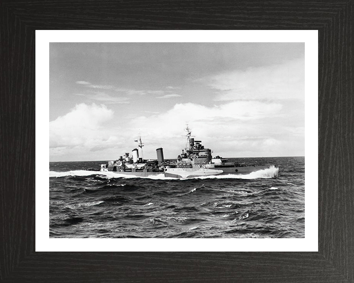 HMS Belfast C35 Royal Navy Town class light cruiser Photo Print or Framed Print - Hampshire Prints