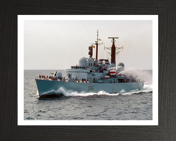 HMS Birmingham D86 Royal Navy Type 42 destroyer Photo Print or Framed Print - Hampshire Prints