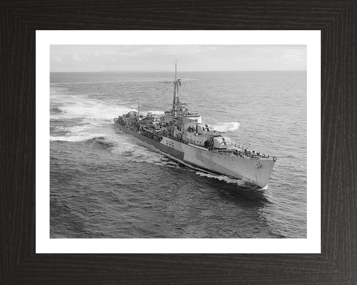 HMS Cambrian R85 Royal Navy C class destroyer Photo Print or Framed Print - Hampshire Prints