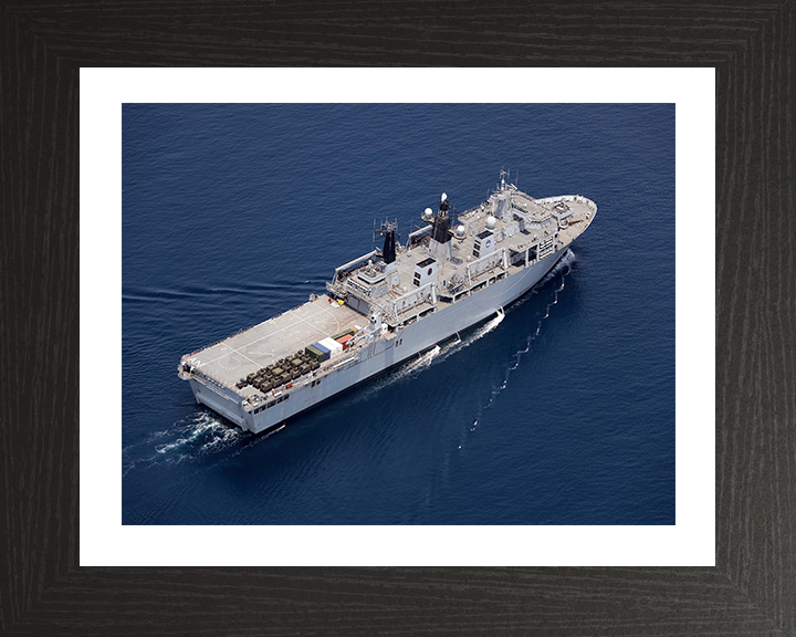 HMS Albion L14 Royal Navy Albion Class amphibious ship Photo Print or Framed Print - Hampshire Prints