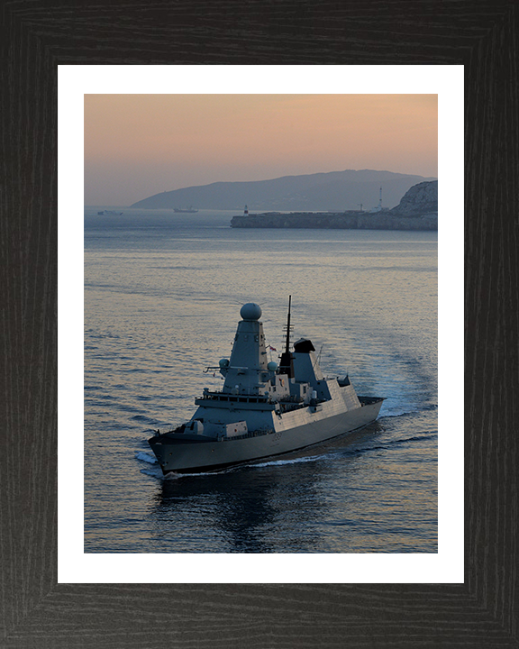 HMS Dauntless D33 Royal Navy Type 45 Destroyer Photo Print or Framed Print - Hampshire Prints