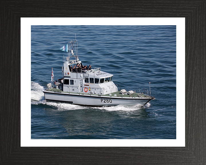 HMS Dasher P280 | Photo Print | Framed Print | Archer Class | P2000 | Patrol Vessel | Royal Navy Hampshire Prints