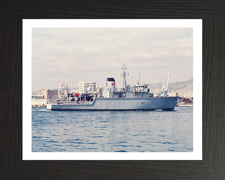 HMS Berkeley M40 Royal Navy Hunt class mine countermeasures vessel Photo Print or Framed Print - Hampshire Prints