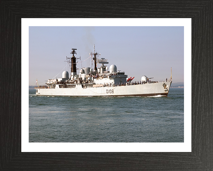 HMS Cardiff D108 | Photo Print | Framed Print | Poster | Type 42 | Destroyer | Royal Navy Hampshire Prints