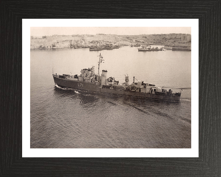 HMS Calpe L71 | Photo Print | Framed Print | Poster | Hunt Class | Destroyer | Royal Navy Hampshire Prints