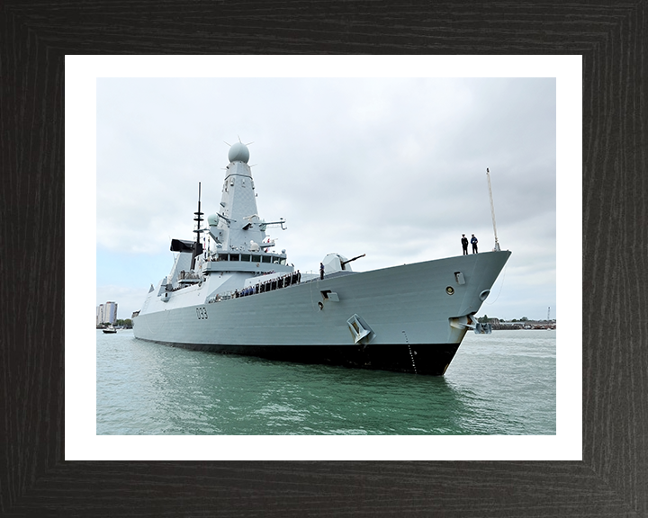 HMS Dauntless D33 Royal Navy Type 45 Destroyer Photo Print or Framed Print - Hampshire Prints