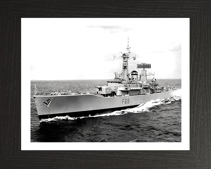 HMS Bacchante F69 | Photo Print | Framed Print | Leander Class | Frigate | Royal Navy Hampshire Prints