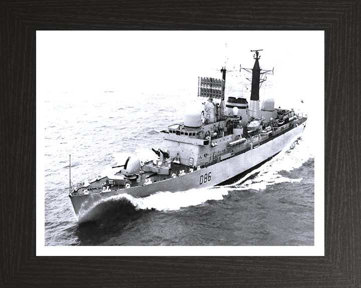 HMS Birmingham D86 Royal Navy Type 42 destroyer Photo Print or Framed Print - Hampshire Prints