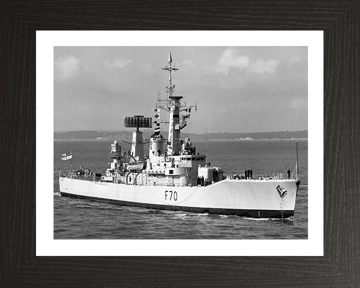 HMS Apollo F70 Royal Navy Leander class Frigate Photo Print or Framed Print - Hampshire Prints